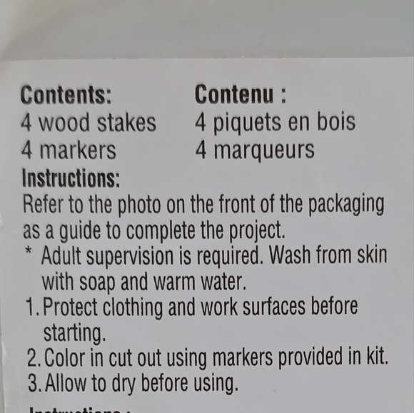 WOOD PLANT MARKER SET - Picture 5 of 5